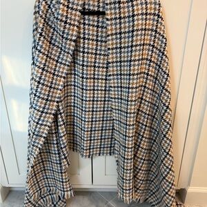 Mark & Graham wrap/scarf - Black, White, Tan